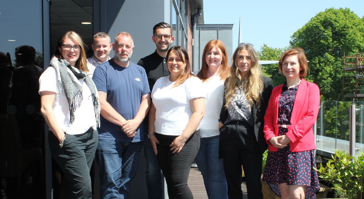 Barnsley College and SERC staff at Lisburn Campus